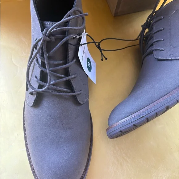 Goodfellow & Co Men's Charcoal Chukka Boots - Picture 4 of 6